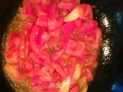 Make Tomato blossoms step 3