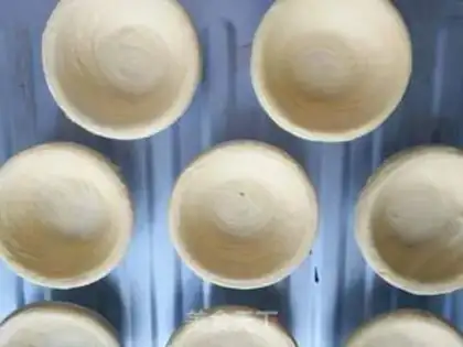 Make Lazy egg tarts step 7