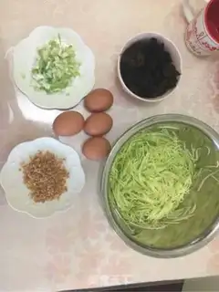 Make Squid eggs and rice dumplings step 0