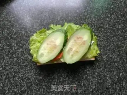 Make A simple sandwich step 8