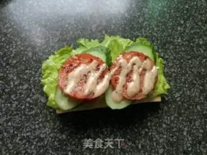 Make A simple sandwich step 9