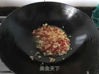 Make Garlic doll food step 3