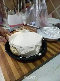 Make Birthday cake step 3