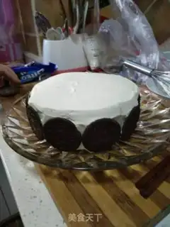 Make Birthday cake step 4