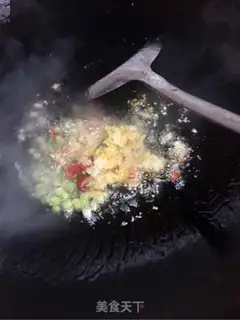 Make A cold-skinned egg and a golden needle mushroom step 10