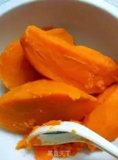 Make Sweet, soft, red potato balls step 1