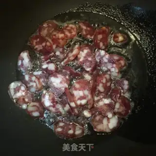 Make Bean seeded sausage step 2