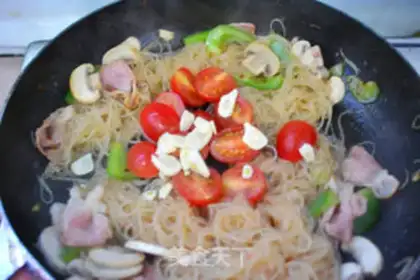 Make Bacon rice powder step 7