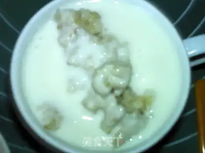 Make Oatmeal red date yogurt step 3