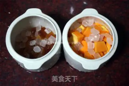 Make Pumpkin ice cream step 2