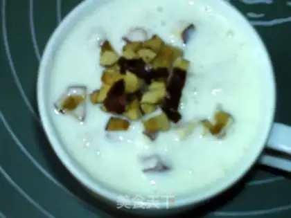 Make Oatmeal red date yogurt step 5