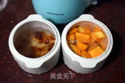 Make Pumpkin ice cream step 3