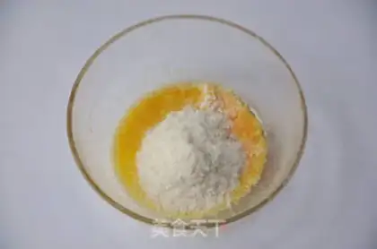 Make Light cream coconut rolls step 6
