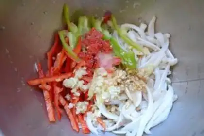 Make Garlic white mushrooms step 4