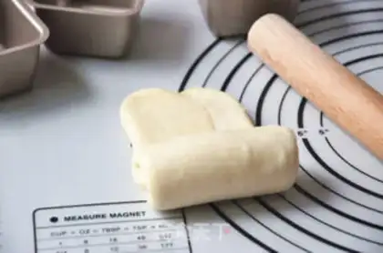 Make Light cream coconut rolls step 10