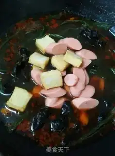 Make Spicy rice line step 5