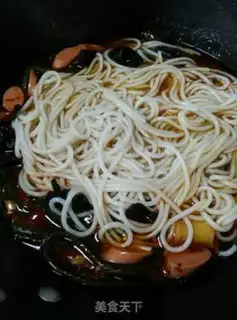 Make Spicy rice line step 6