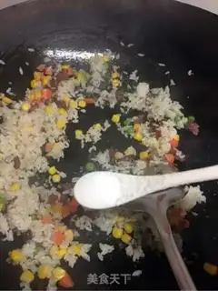 Make Weenie fried rice step 5