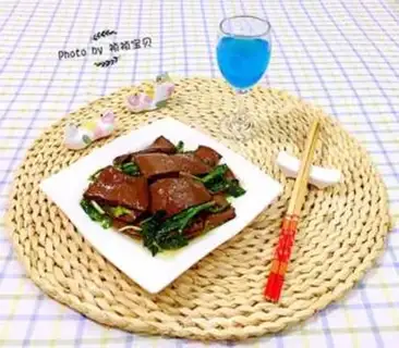 Make Duck blood step 9