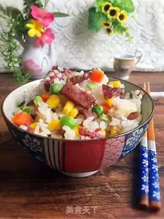 Make Weenie fried rice step 6
