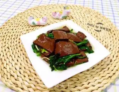Make Duck blood step 11