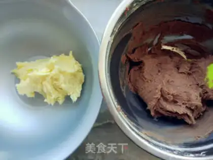 Make Double rose cookies step 6