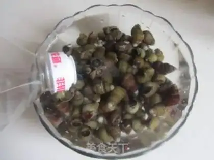 Make Spicy snails step 0