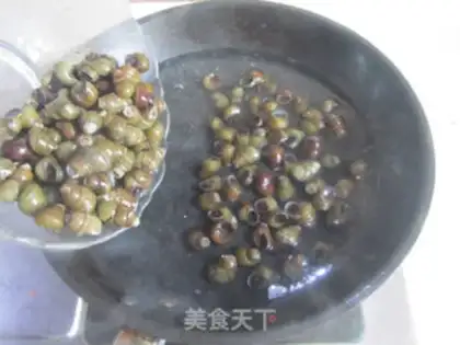 Make Spicy snails step 2
