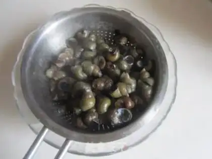 Make Spicy snails step 3
