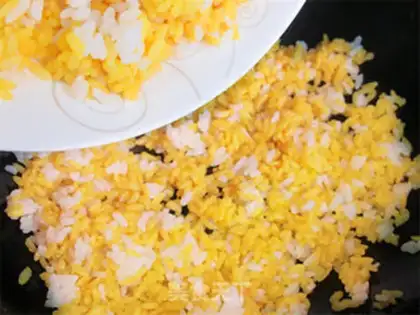 Make Nice fried rice step 6