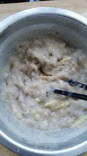 Make Pineapple and shrimp step 2
