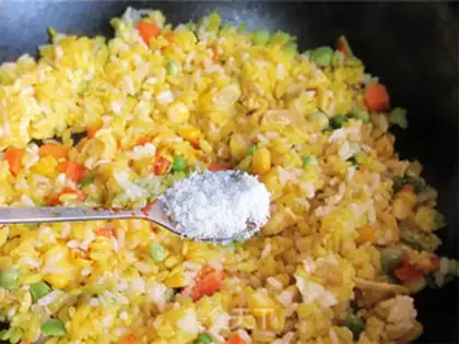Make Nice fried rice step 9