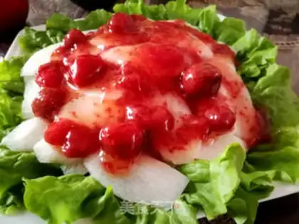 Make Strawberry sauce step 4