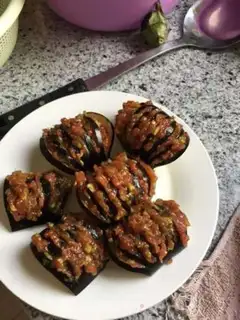 Make The lantern eggplant step 2