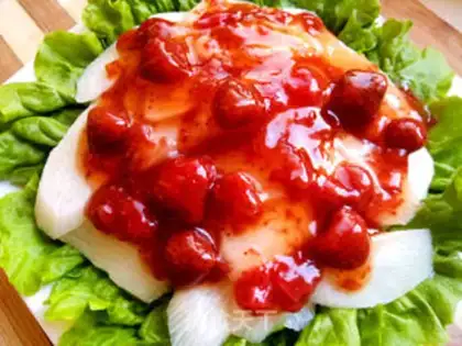 Make Strawberry sauce step 5