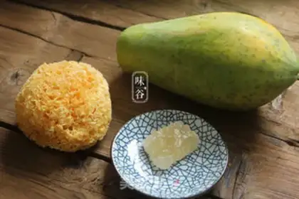 Make The papaya stew step 0