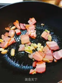 Make Bacon pasta step 2