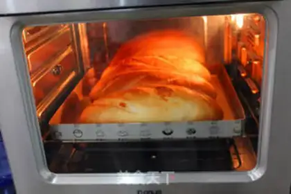 Make Meat pine buns step 13