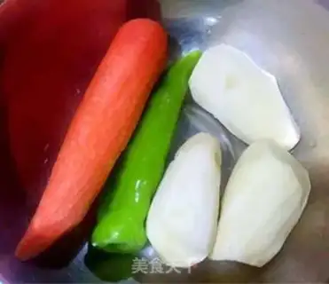 Make Clear the potatoes step 0
