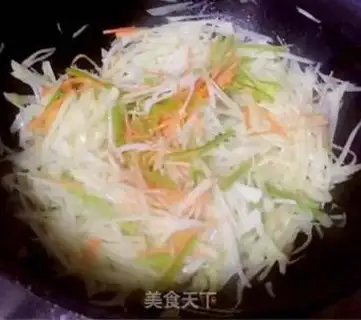 Make Clear the potatoes step 5