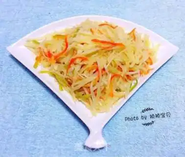 Make Clear the potatoes step 6