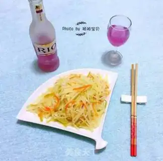 Make Clear the potatoes step 7