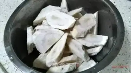 Make Squidfish soup step 0