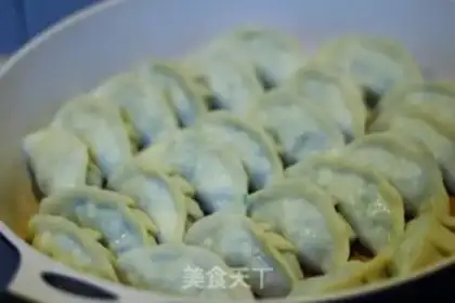 Make Celery dumplings step 12