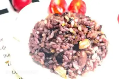 Make Peanut-camel rice step 3
