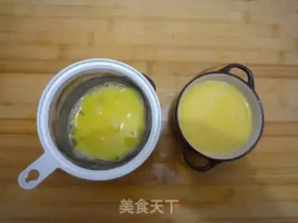 Make Dry-shell steamed eggs step 4