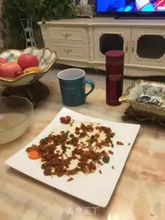 Make A meat powder fan step 4