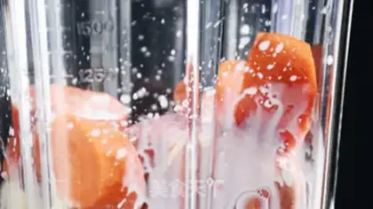 Make Apple carrot milk step 1