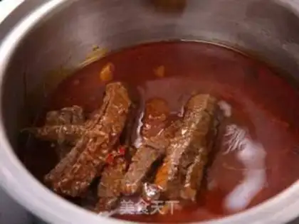 Make Taiwan beef noodles step 8