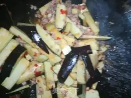 Make Meat and eggplant step 4